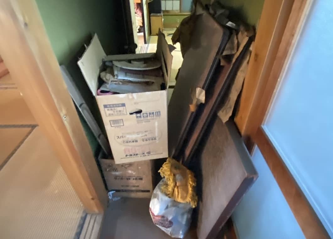 東淀川区 押し入れ・廊下の片付け