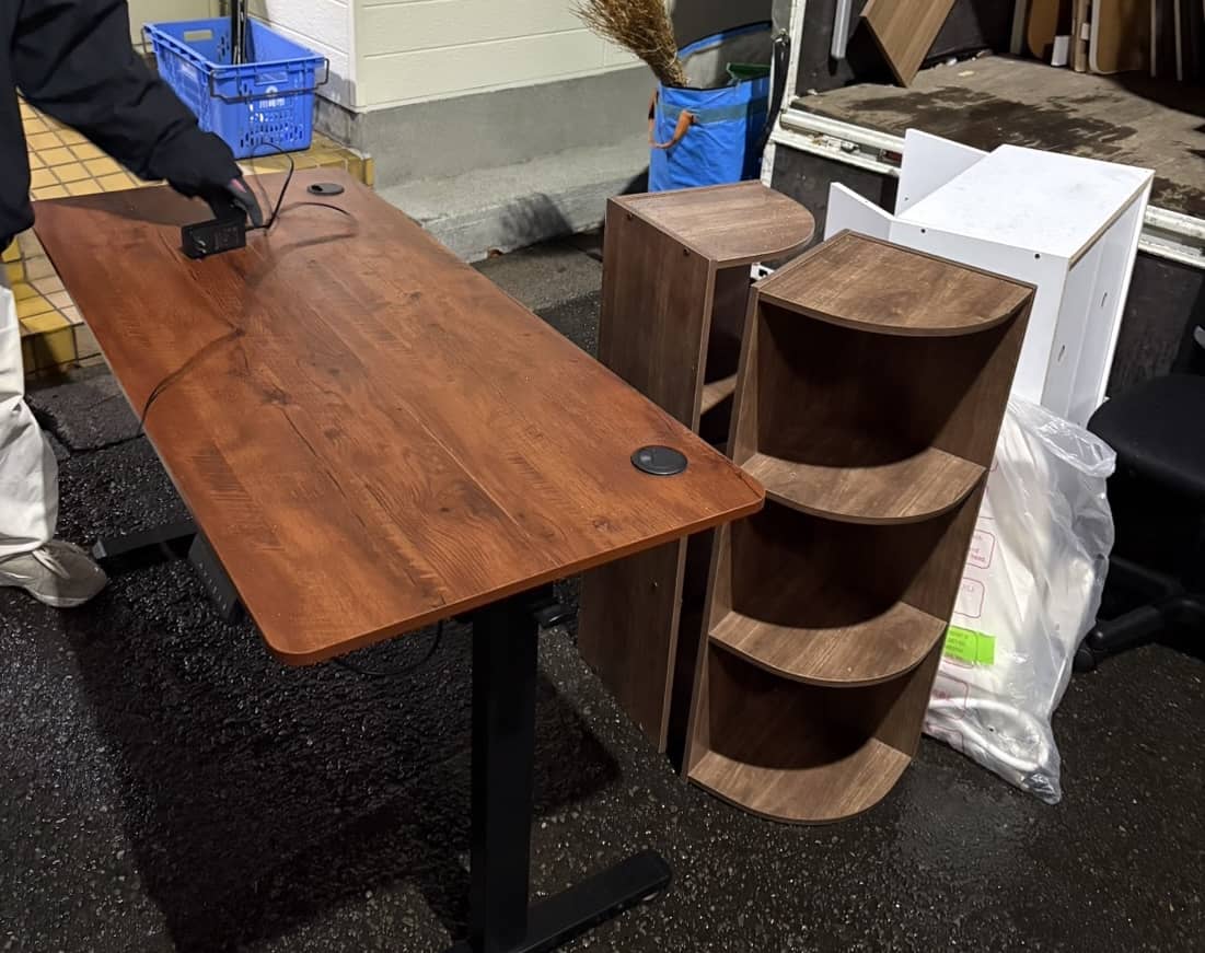 北区 テレワーク終了に伴うデスク処分