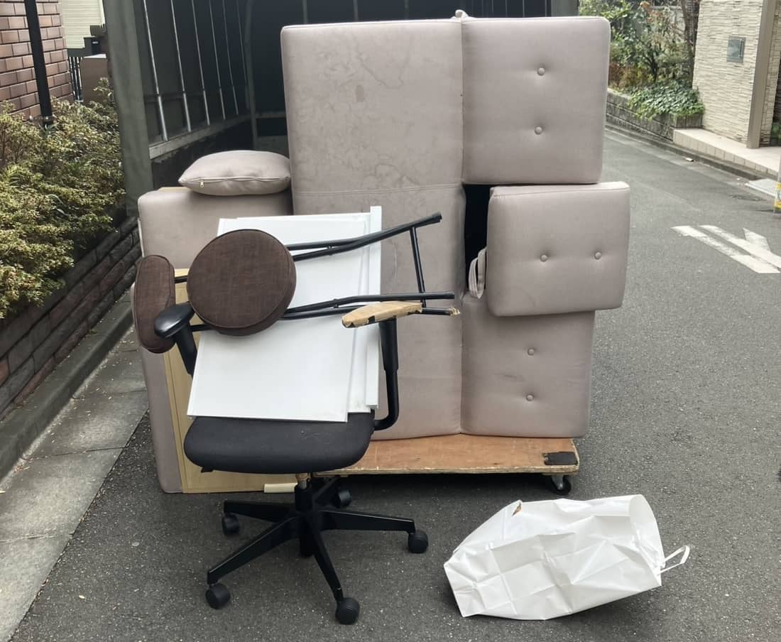 城東区 リビング家具の総入れ替え