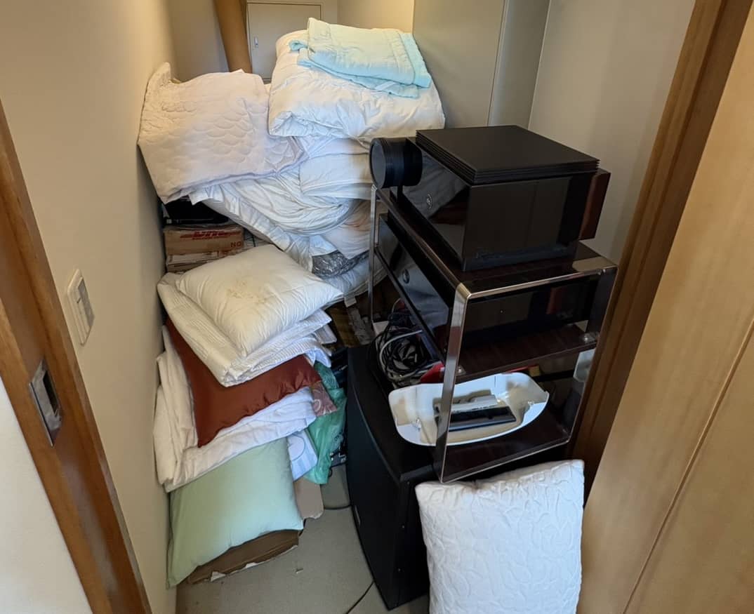 平野区の部屋の不用品回収事例
